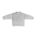V-Neck Pullover - Grey Marle