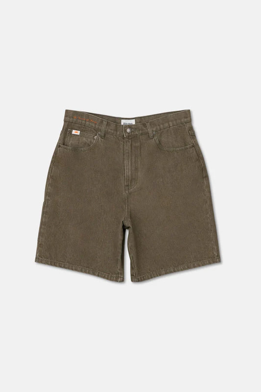 Toby Denim Short - Washed Olive