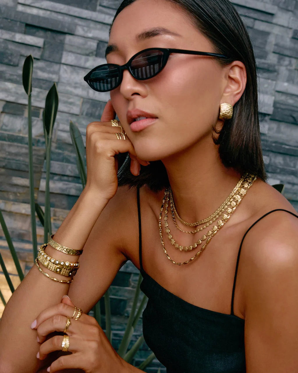 Frankie Sunglasses-  Black