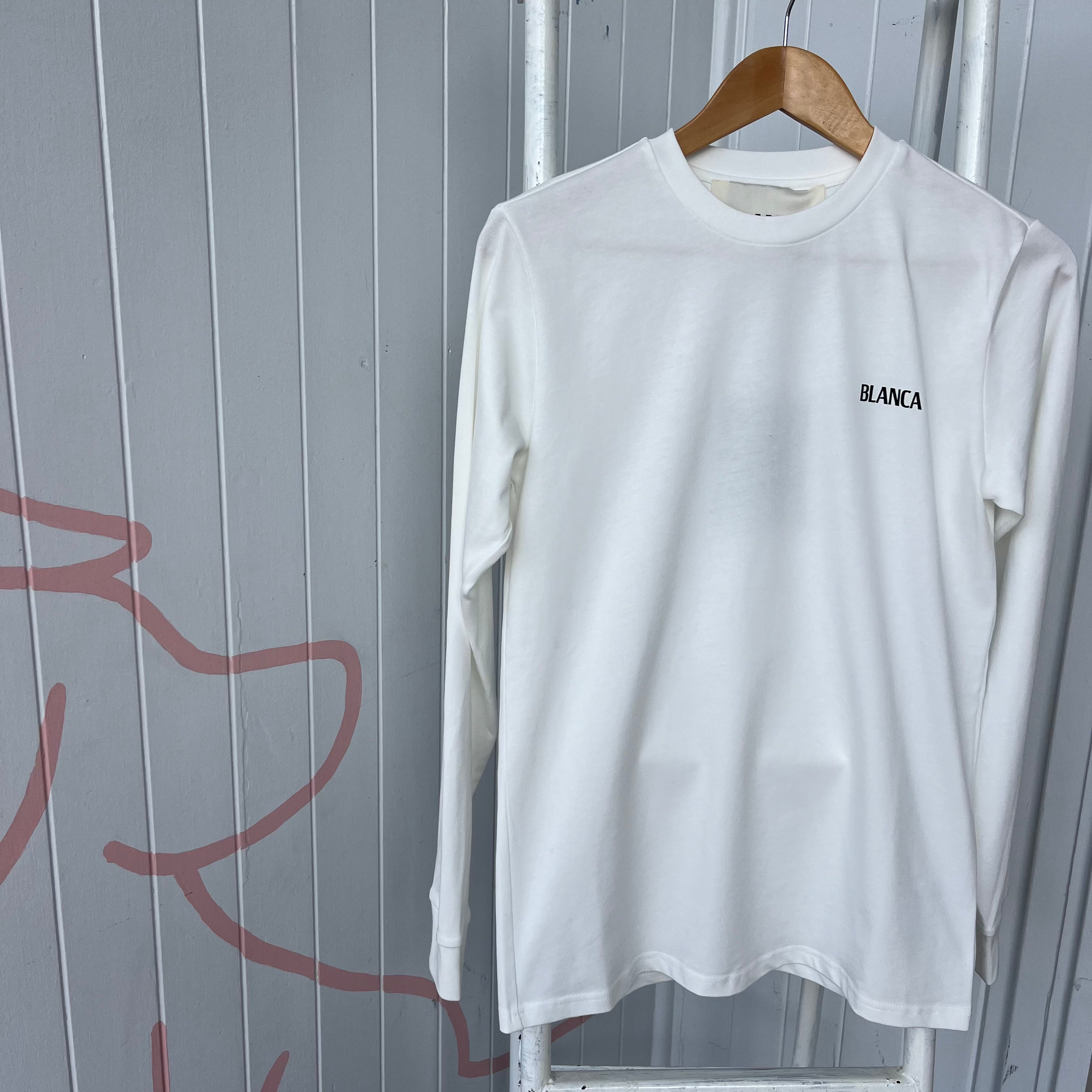 Prawn Cocktail LS Tee- White