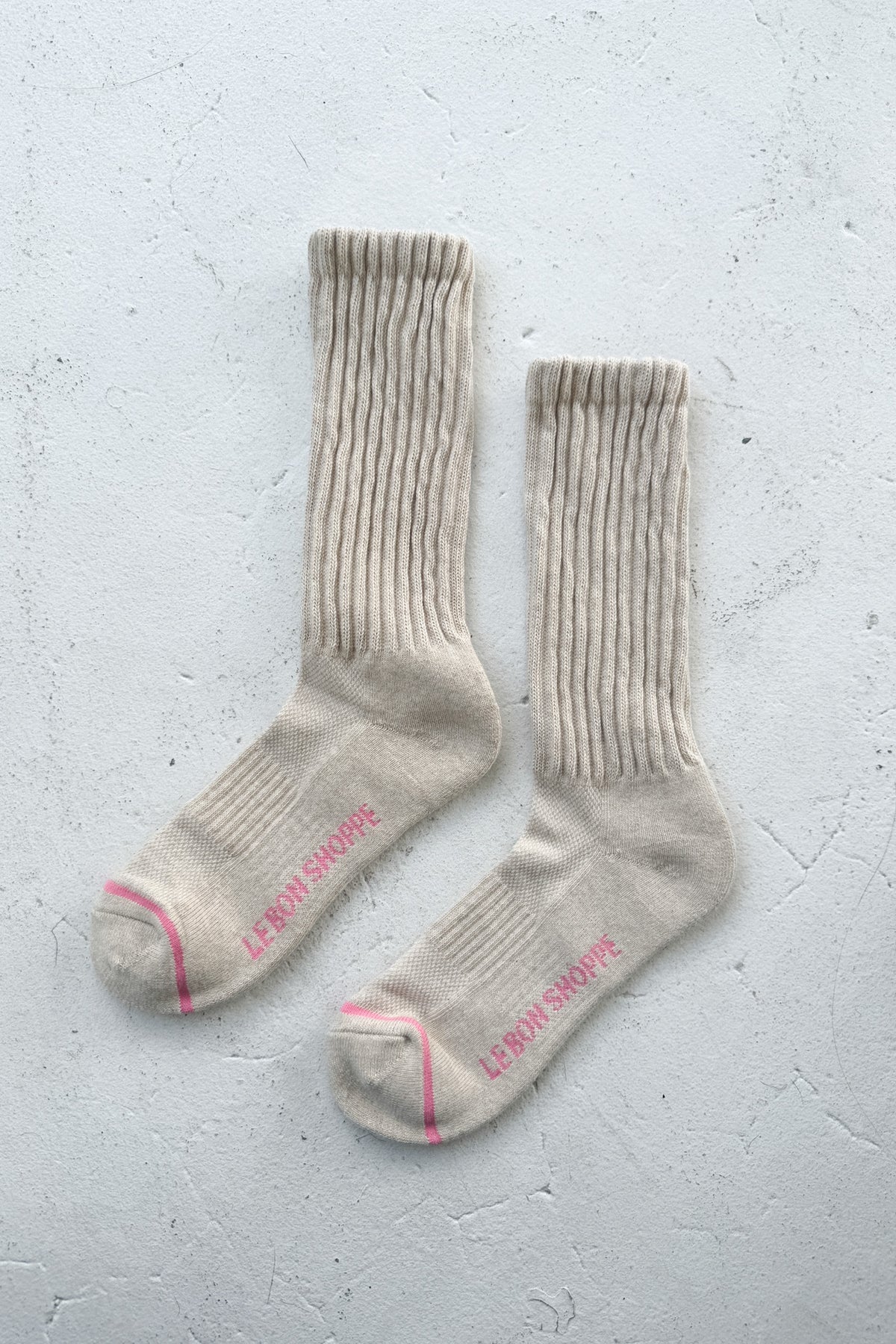 Ballet Socks- Oatmeal