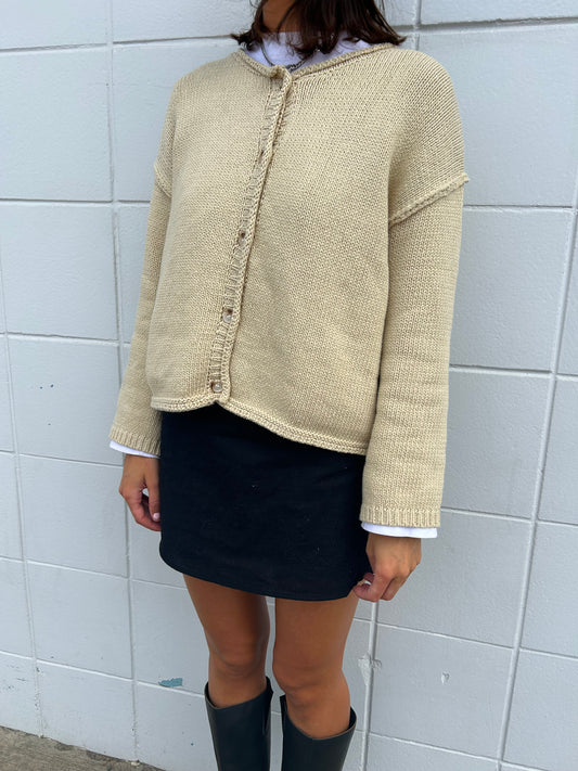 Raya Cardigan- Natural