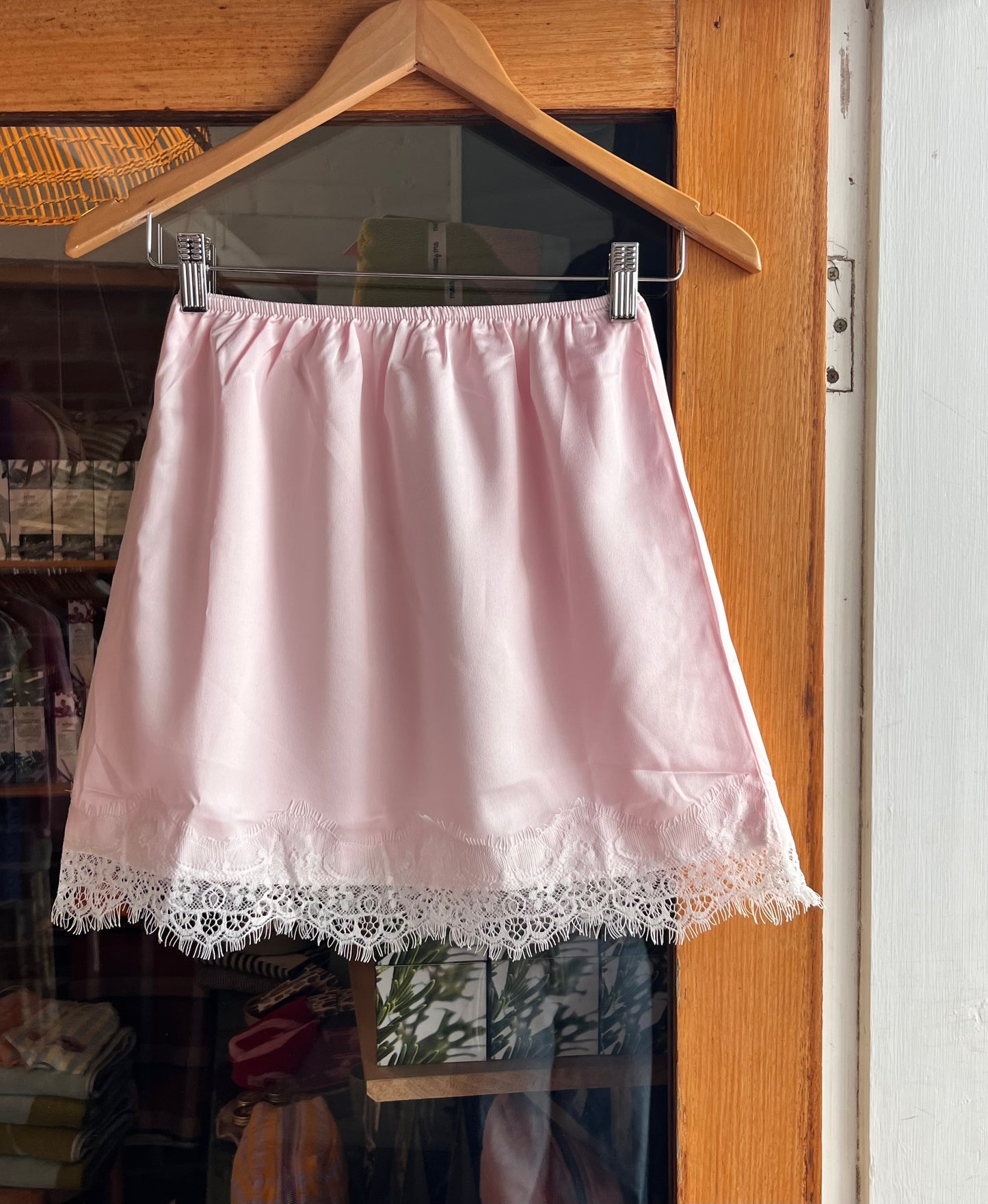 Mini Slip Skirt- Baby Pink