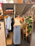 Denim Maxi Skirt