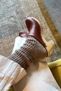 Cottage Socks- Flax