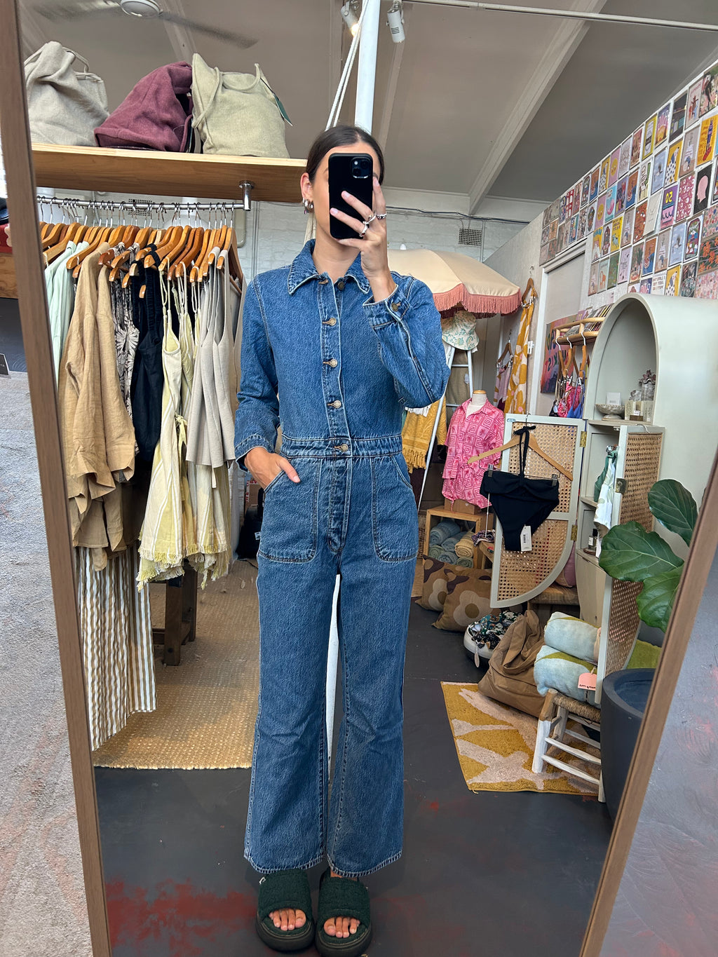 Heidi Jumpsuit- Pacific