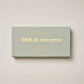 This Is Incense- MARGARET RIVER