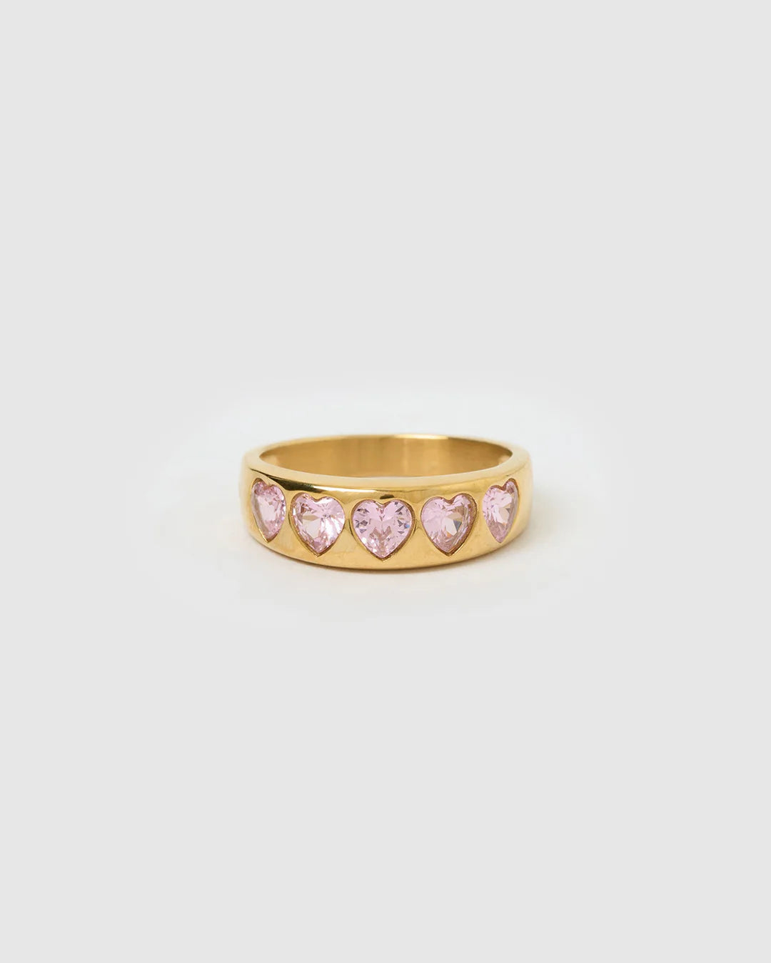 J'adore Heart Ring - Pink