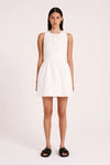 Jaxson Linen Dress- White