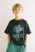 JNR Blossom Tee - Washed Black
