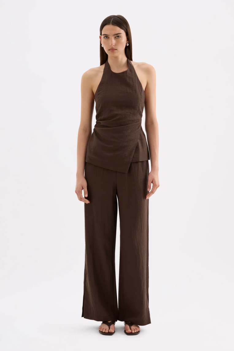 Juno Halter Top Chocolate