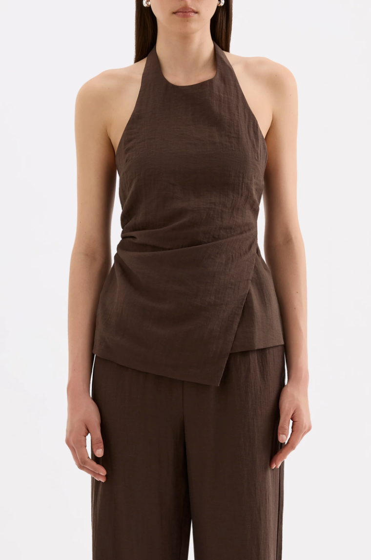 Juno Halter Top Chocolate
