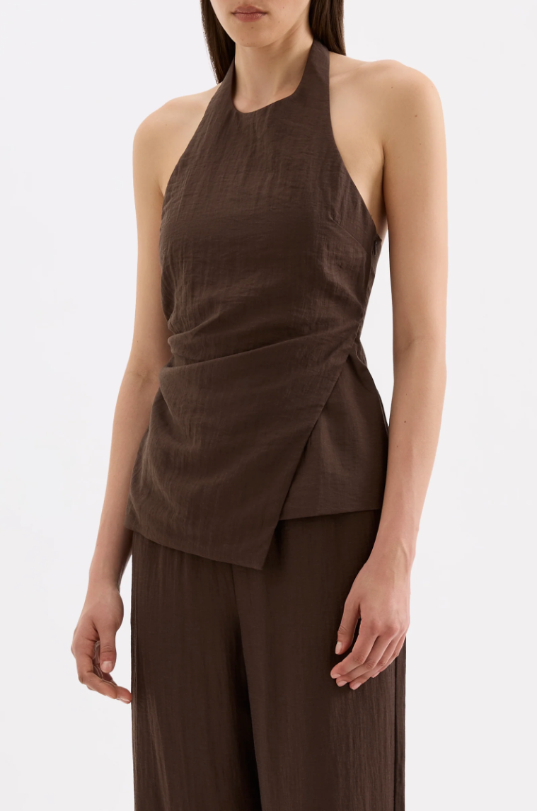 Juno Halter Top Chocolate