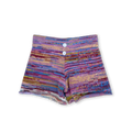 Knitted Shorts - Rainbow