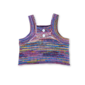 Knitted Singlet Top - Rainbow