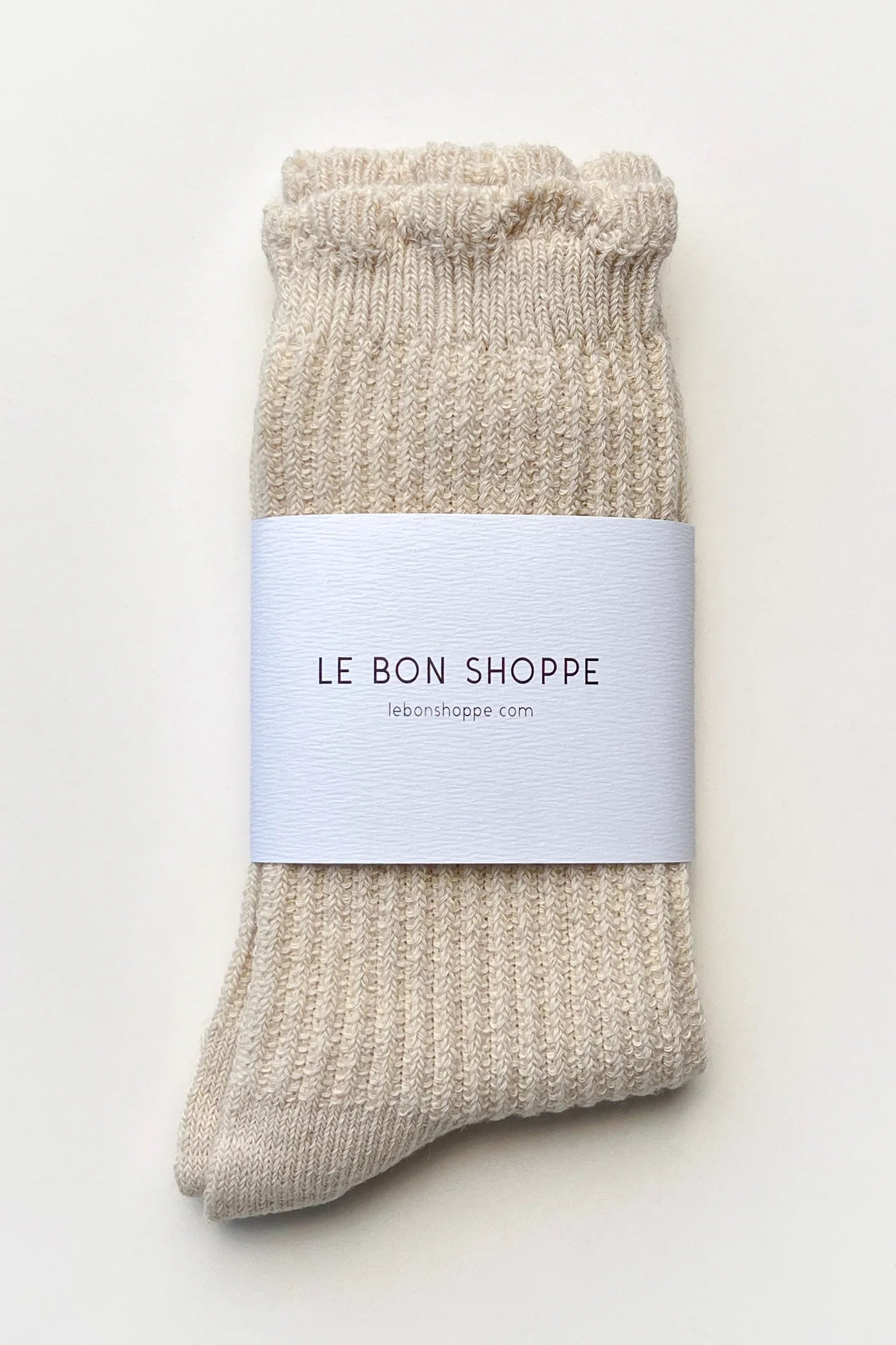 Linen Scallop- Naturel