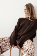 Lavinia Knit - Chocolate