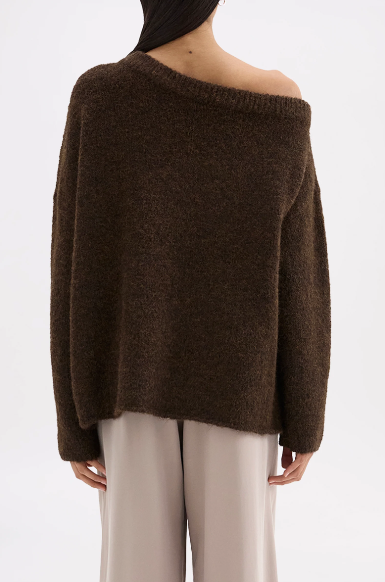 Lavinia Knit - Chocolate