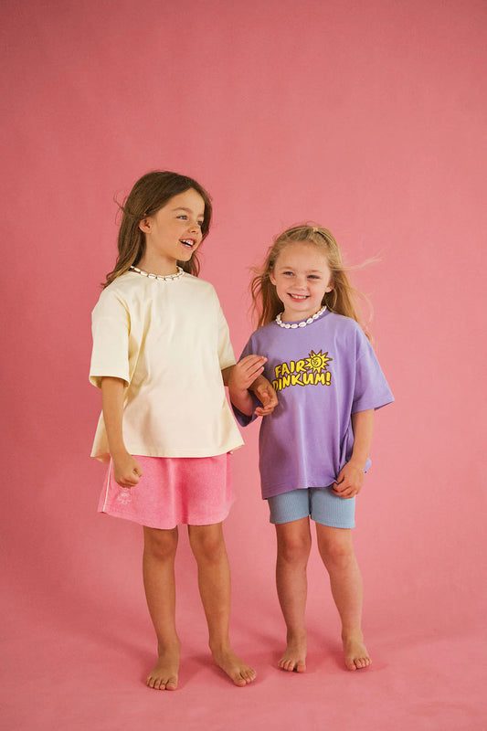 Fair Dinkum Tee - Lavender