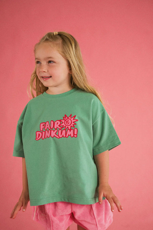 Fair Dinkum Tee - Bush Fairy Floss