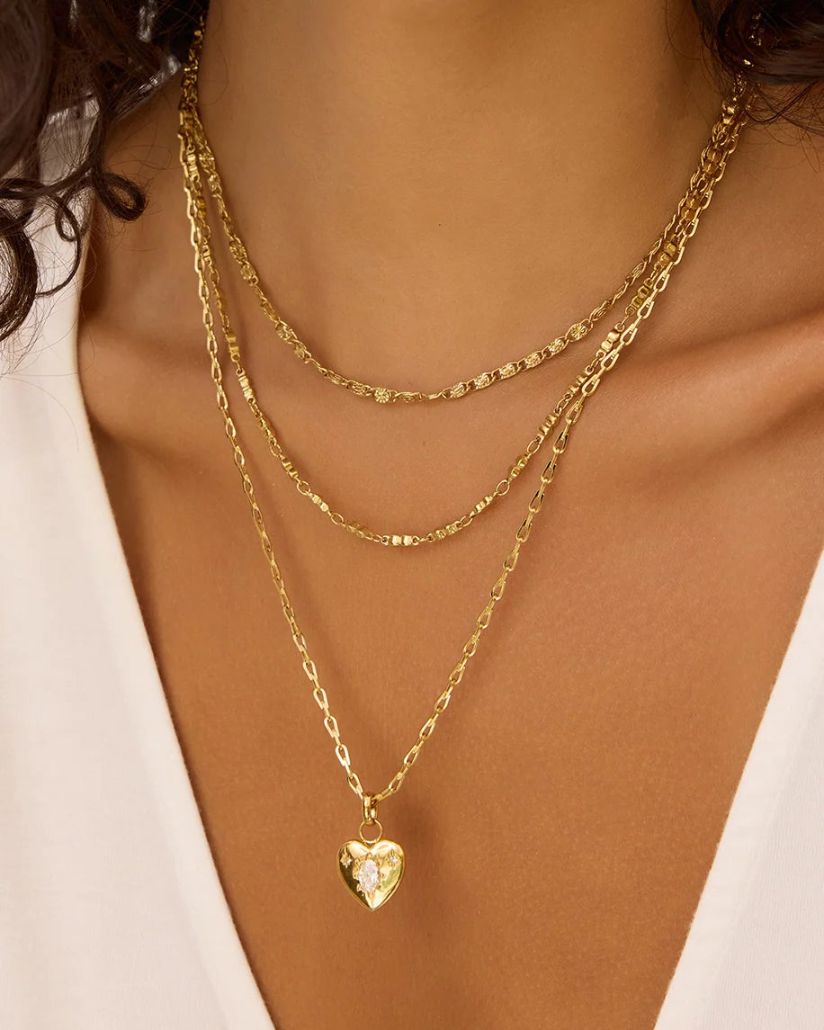 Sonnet Heart Necklace