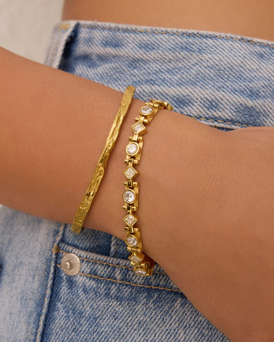 Ebony Tennis Bracelet