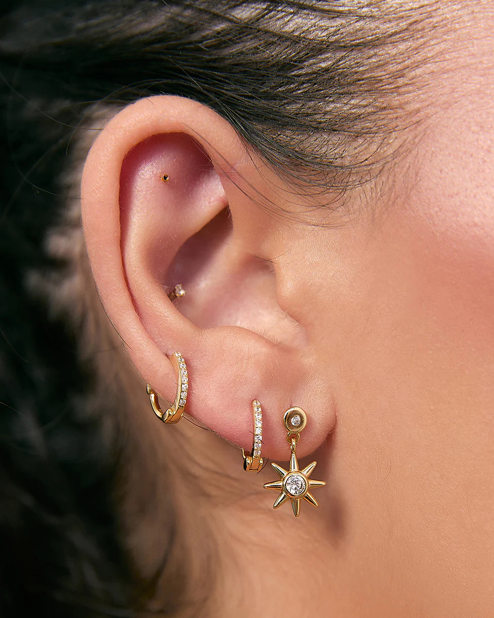 Lune Gold Earrings