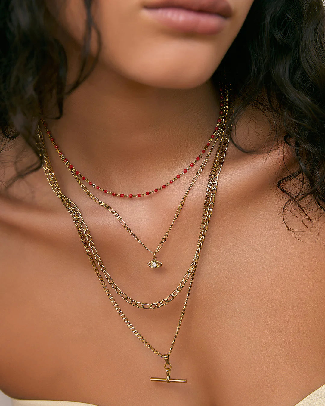 Peggy Necklace- Cherry
