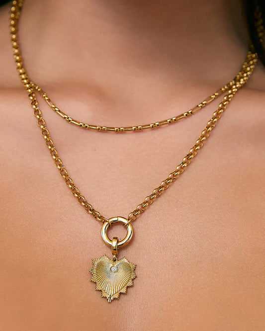 Circle Charm Necklace