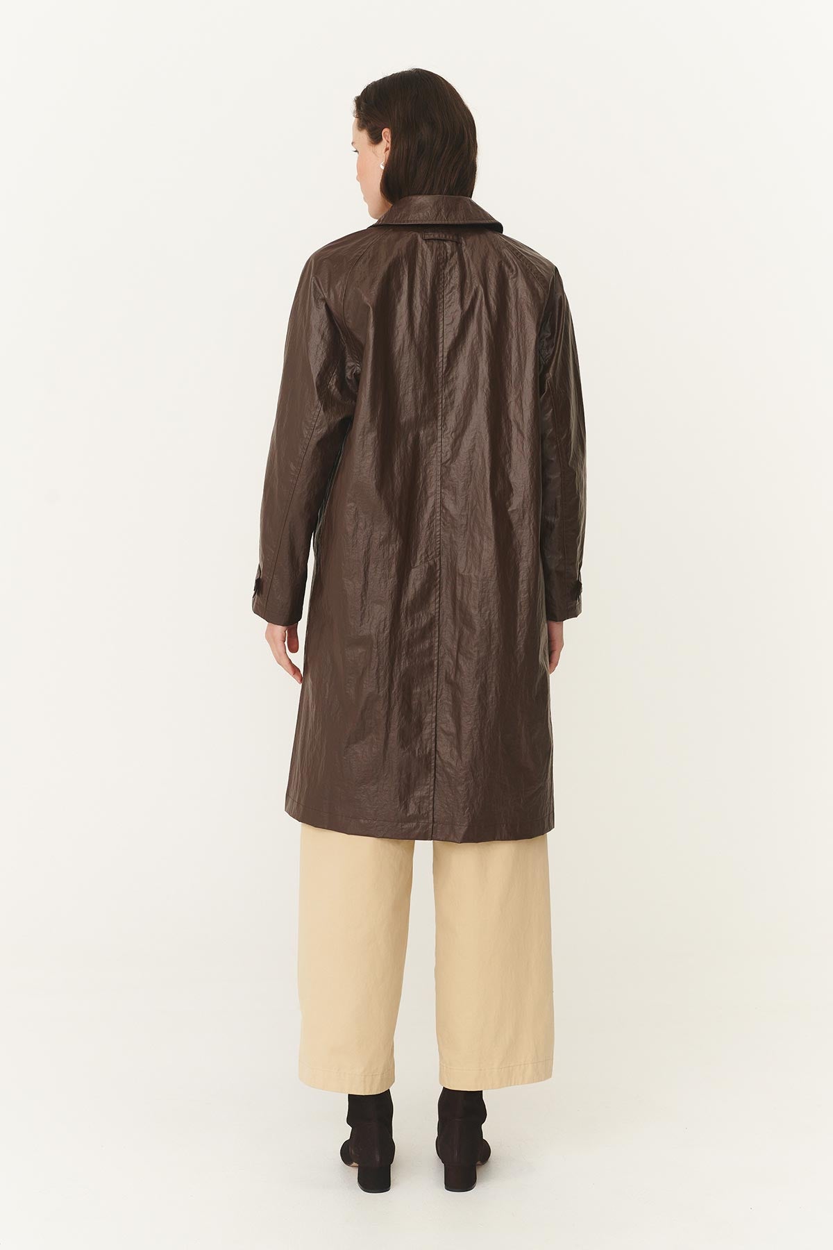 Marlow Coated Trench Coat