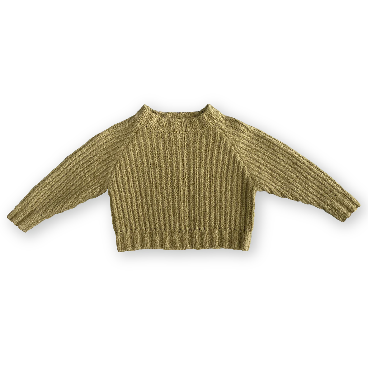 Merino Wool Pullover- Sage