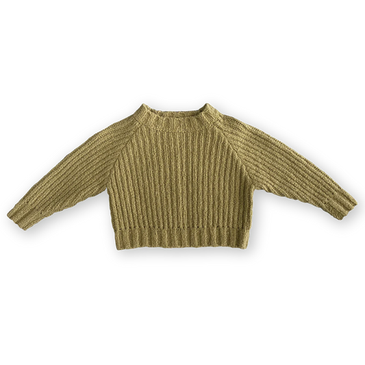 Merino Wool Pullover- Sage