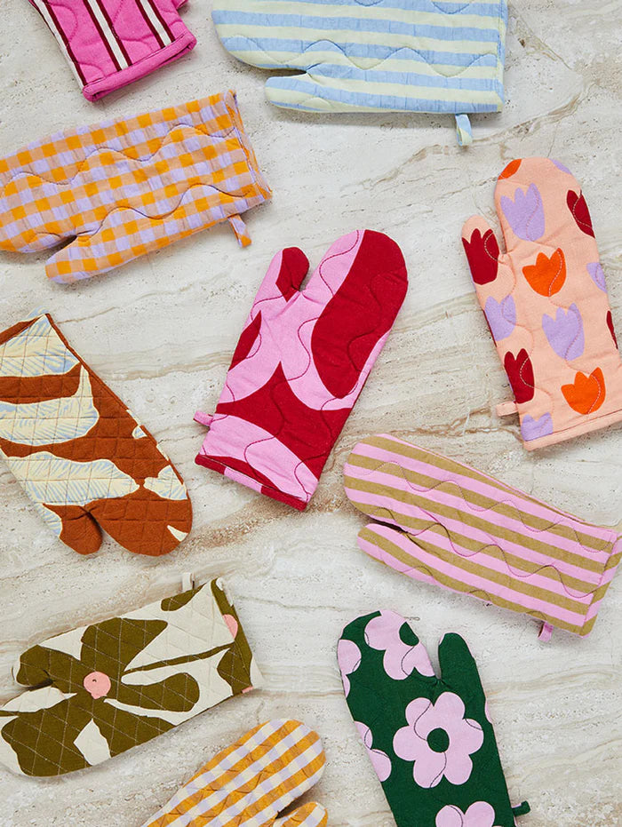 Ribbon Oven Mitt