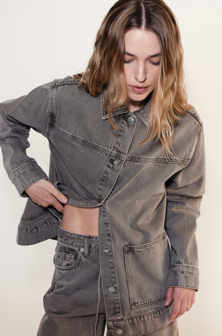 Soren Denim Jacket - Stone