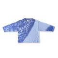 Organic Knitted Tie Dye LS Tee - Pacific