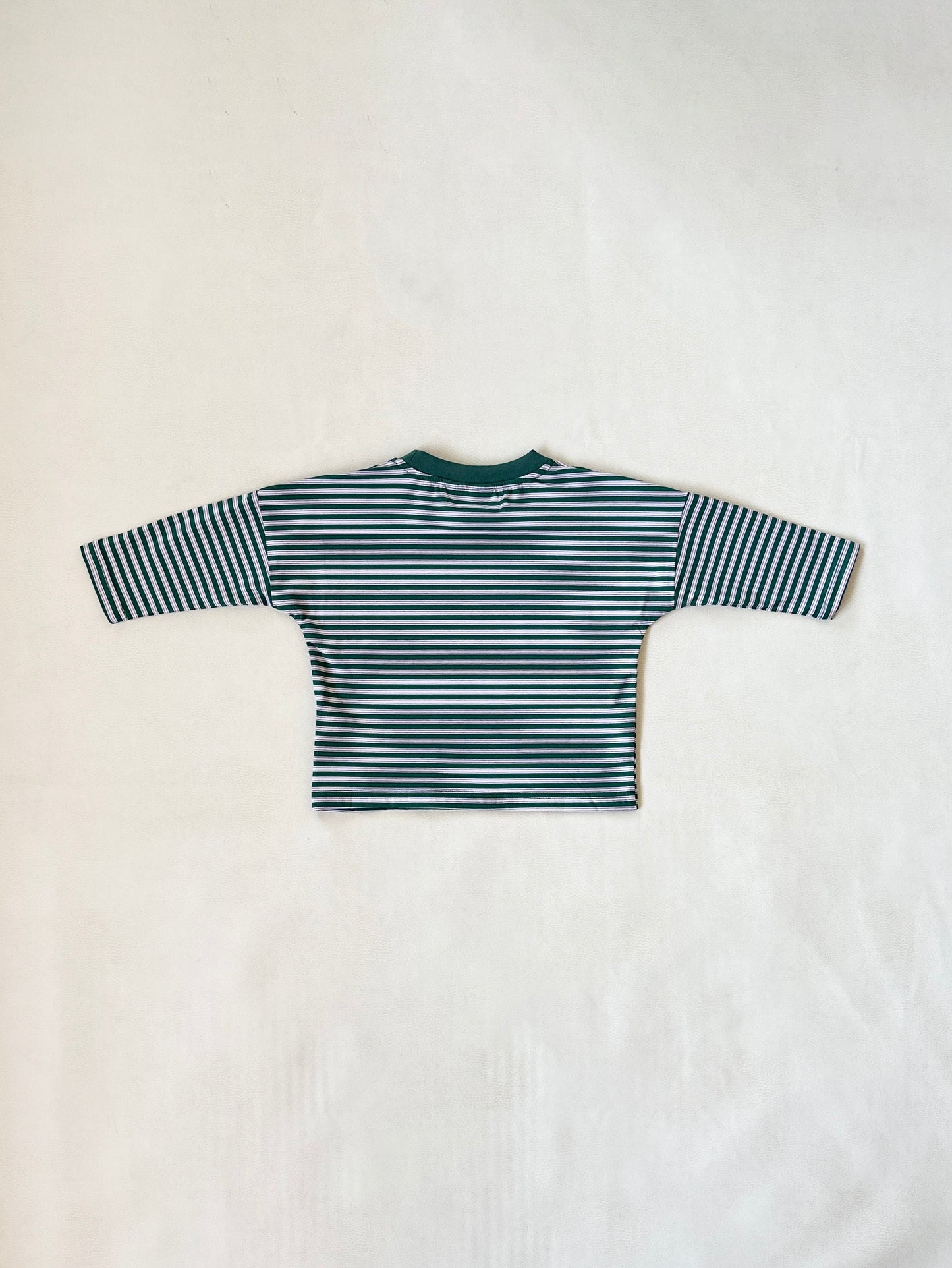 Penn Stripe LS Tee - Forest Stripe