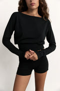 Contour Long Sleeve - Black
