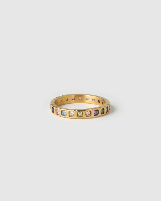 Quinn Gold Ring- Multi
