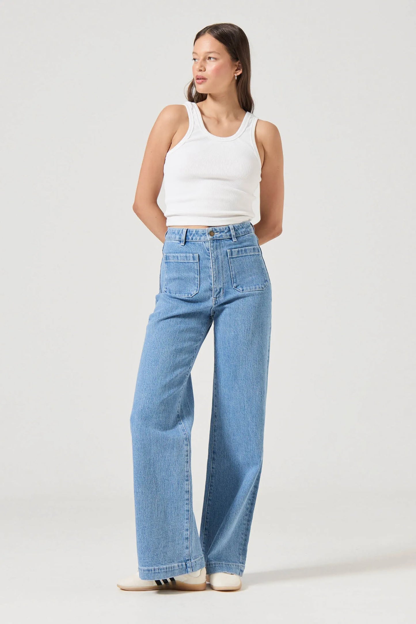 Sailor Jean Long- Lily Blue