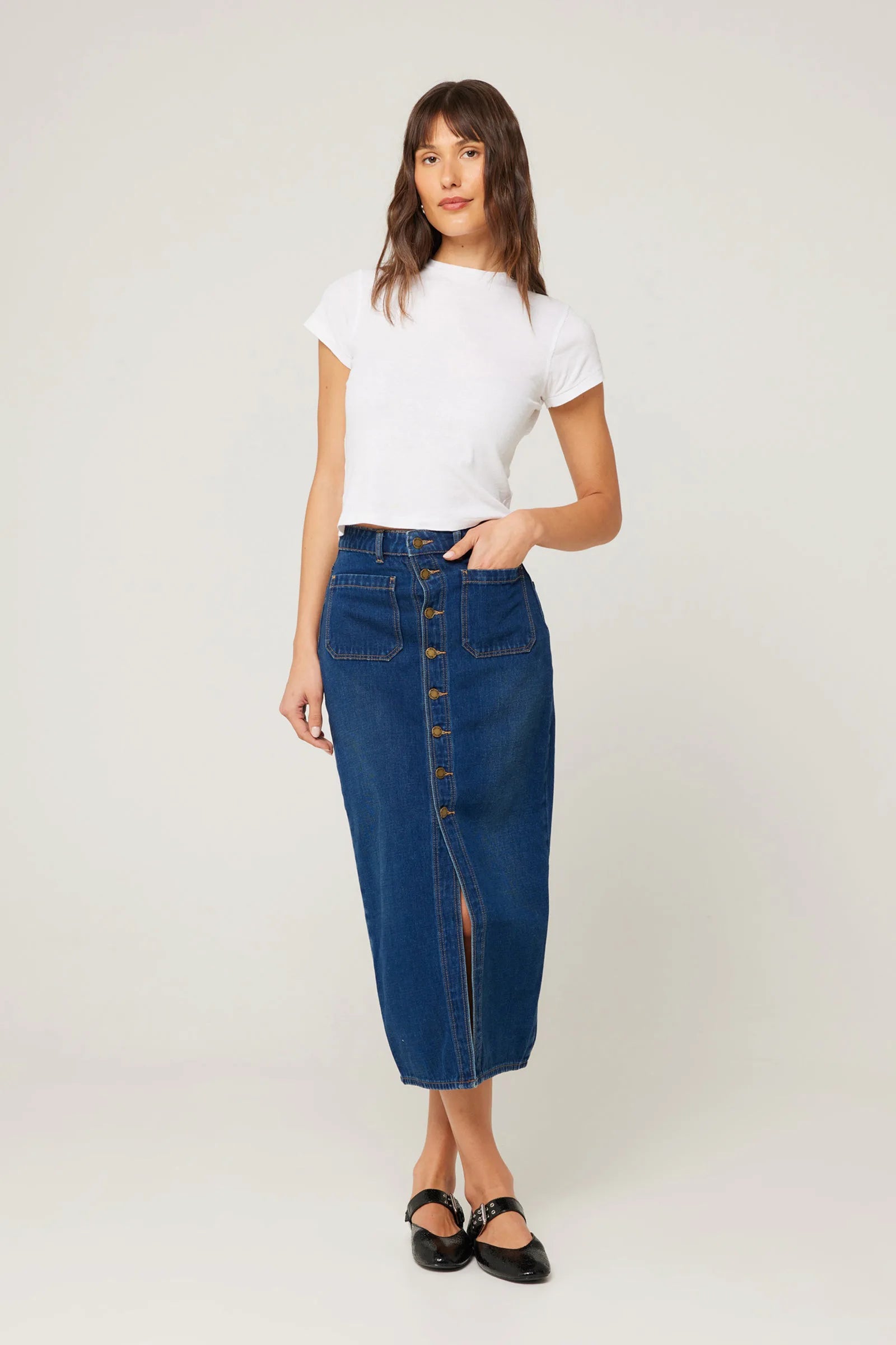 Sailor skirt- Dark Stone