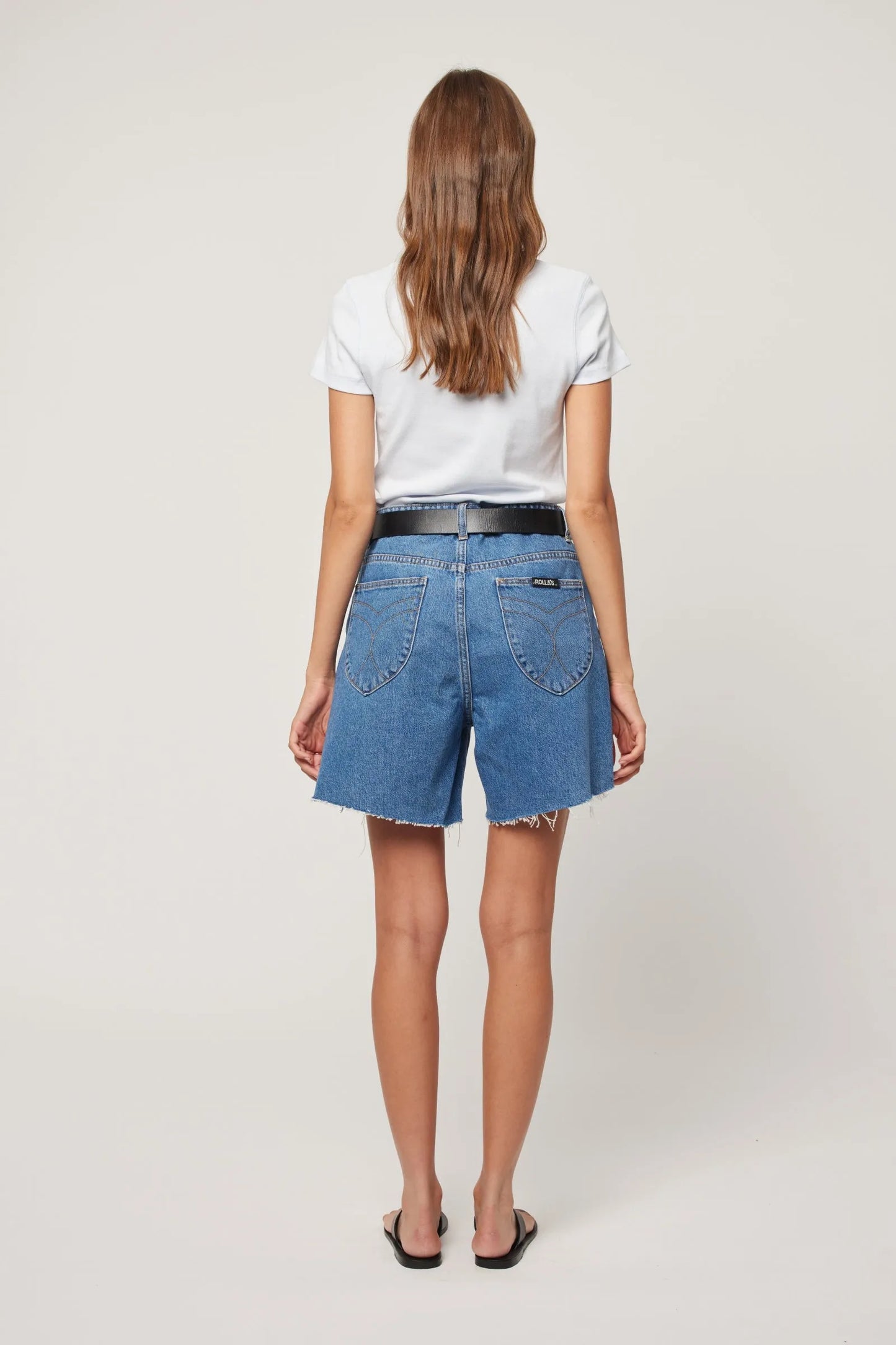 90S RELAXED SHORT RIVER BLUE