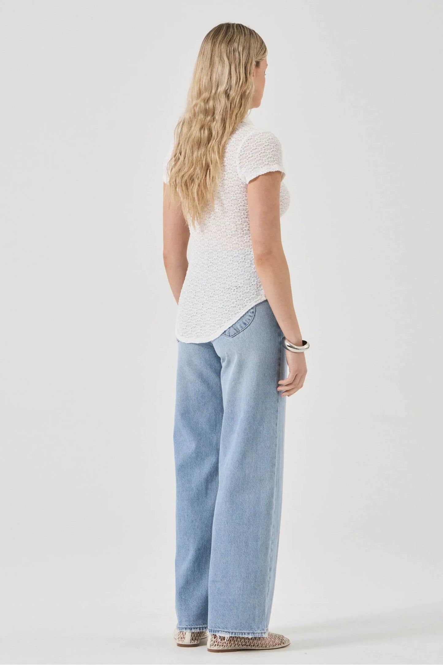 Daisy Lace Short Sleeve Shirt