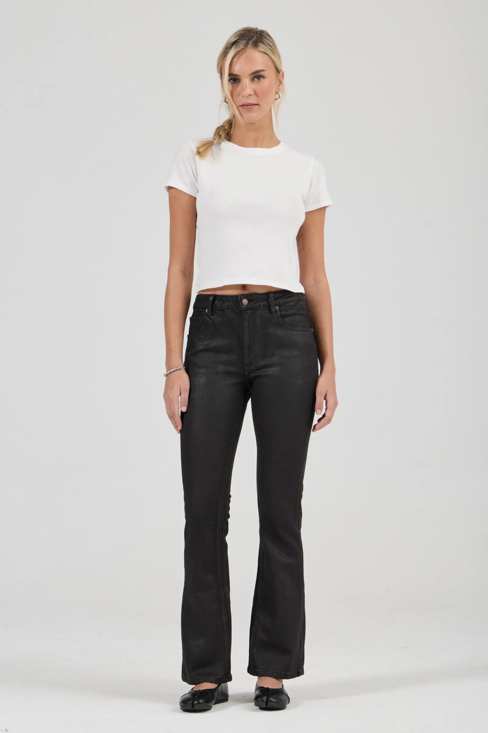 Midtown Bootcut Jean - Espresso Coated