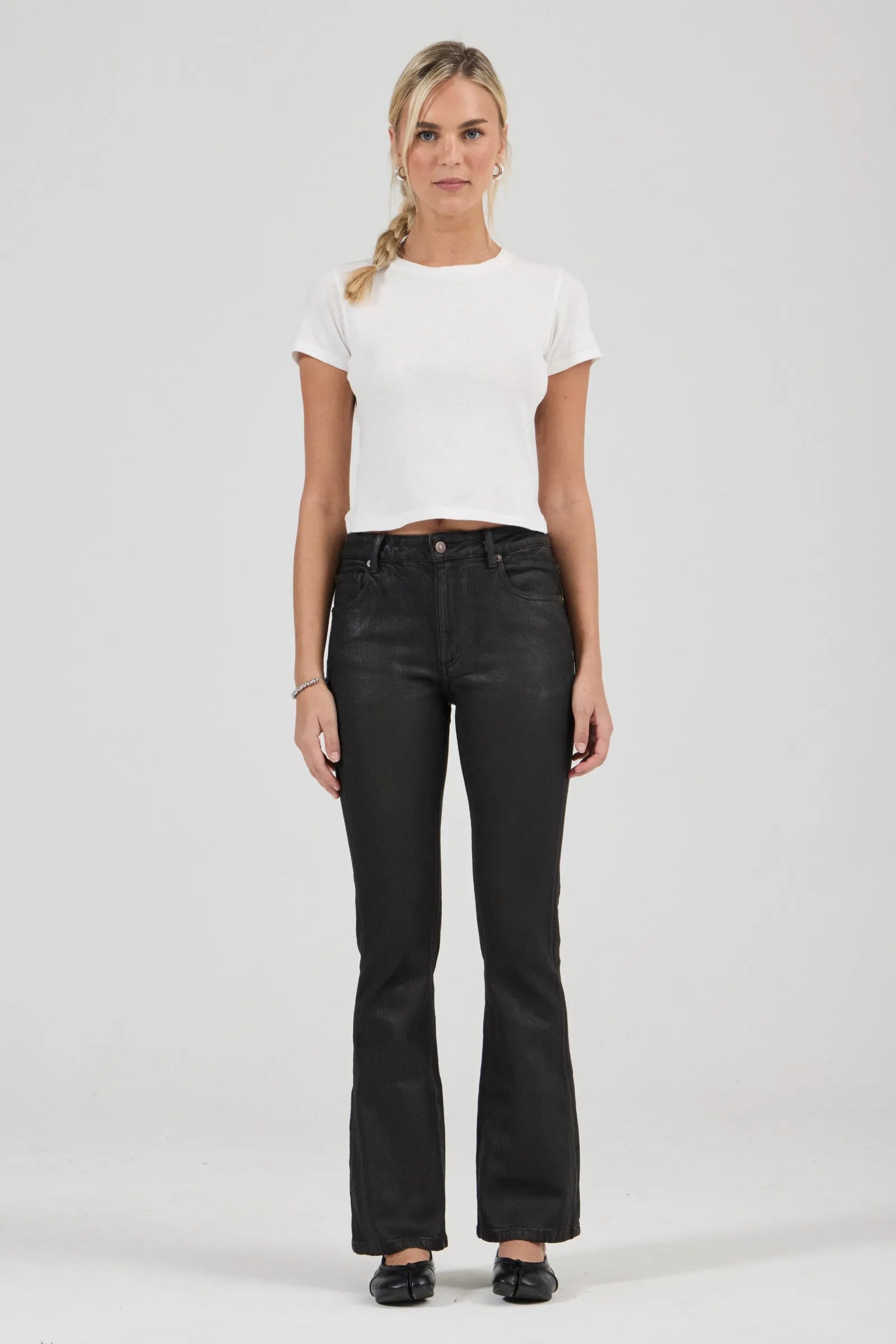 Midtown Bootcut Jean - Espresso Coated