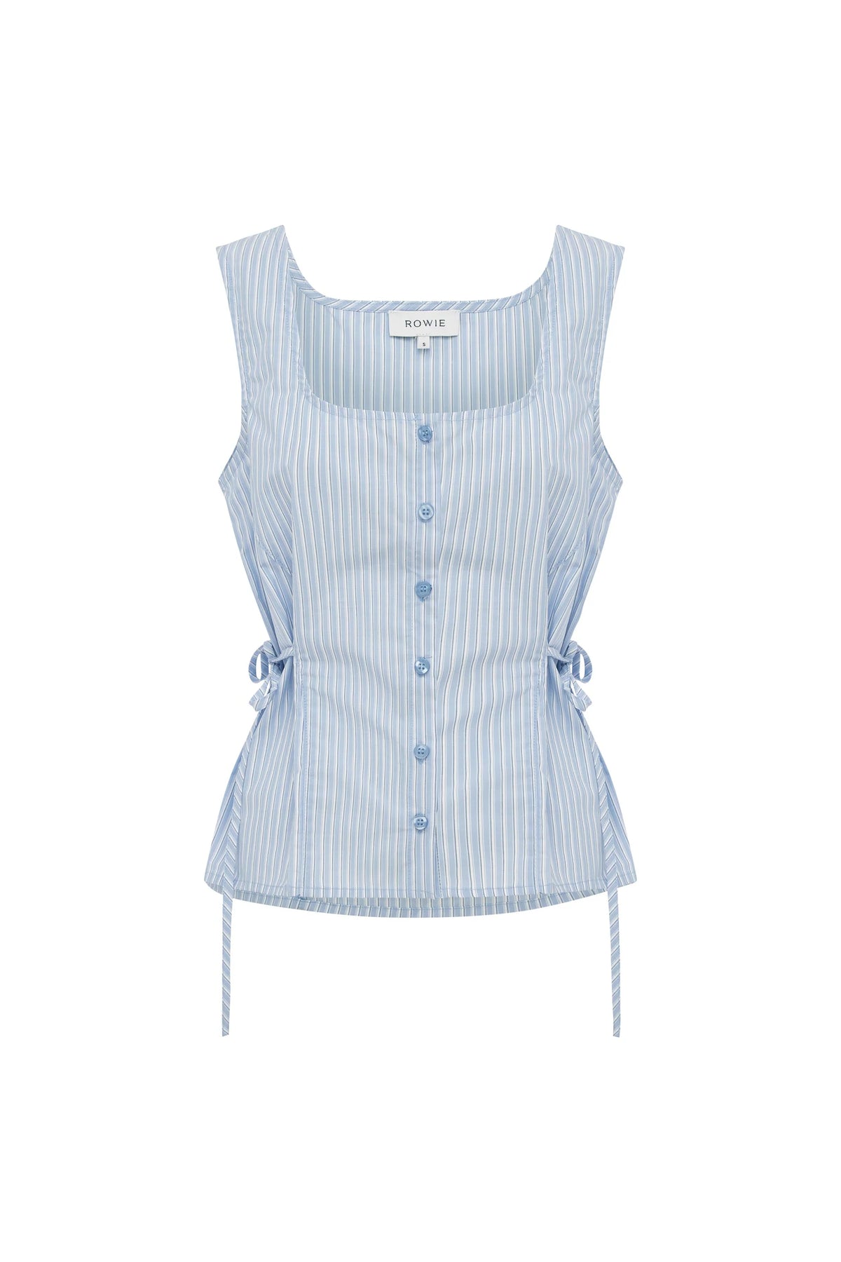 Dandy Top- Blue Stripe