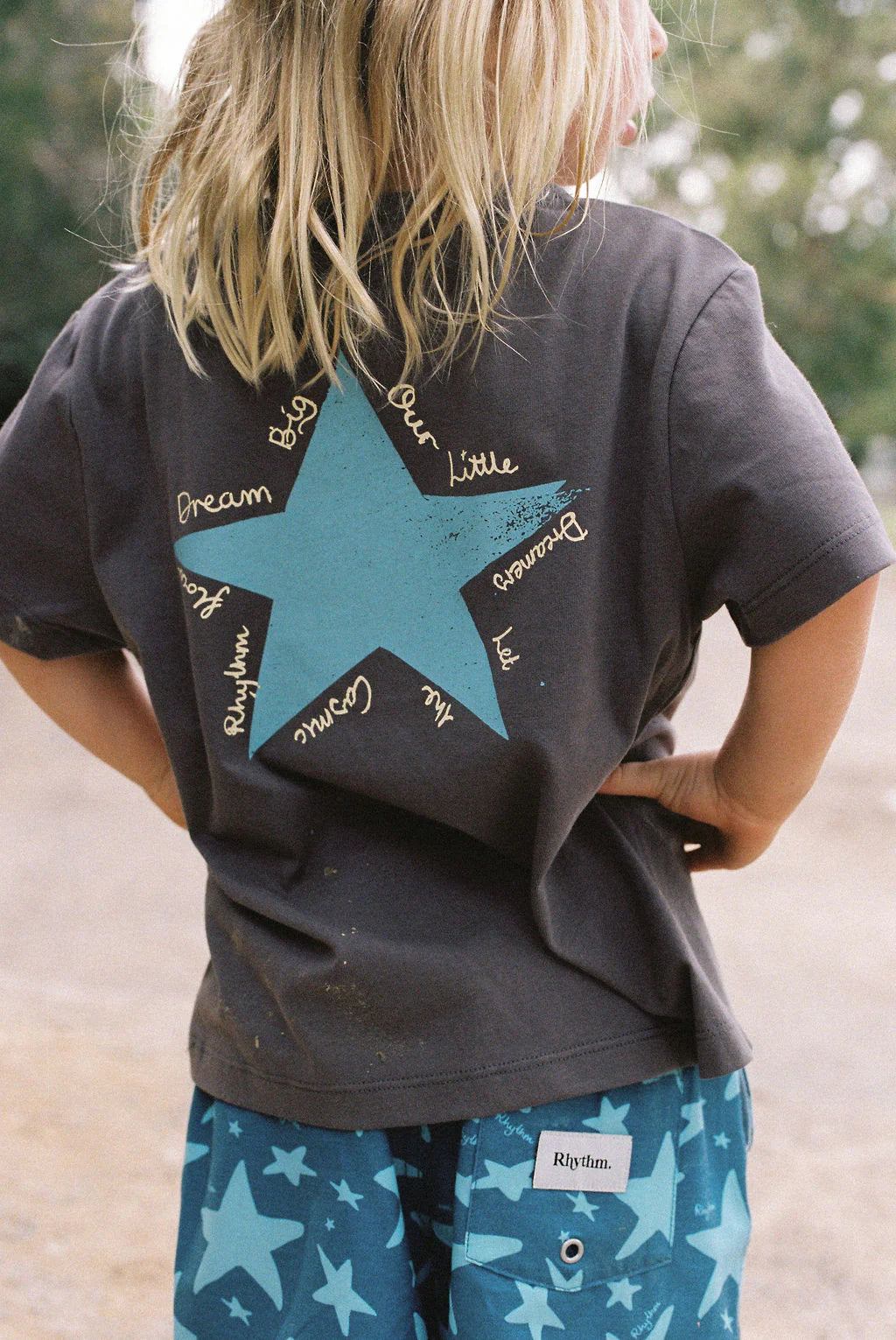 Kids Superstar Ss T-Shirt Vintage Black