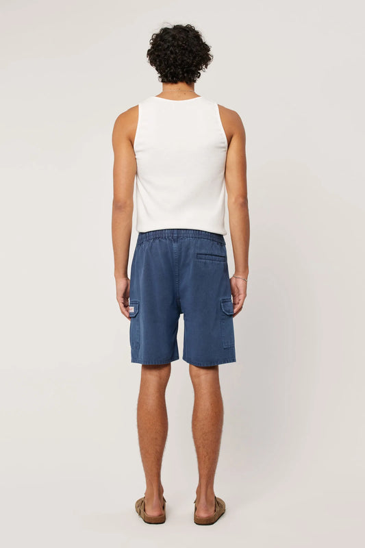 Tradie Cargo Short- Steele Blue