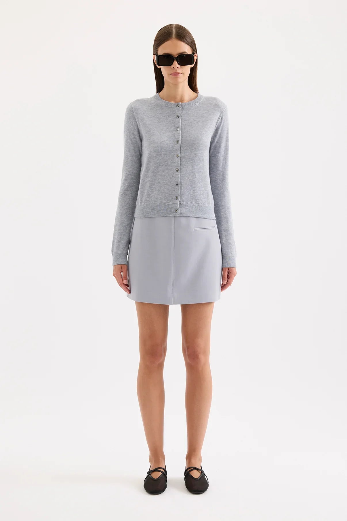 Rae Knit Cardigan- Storm