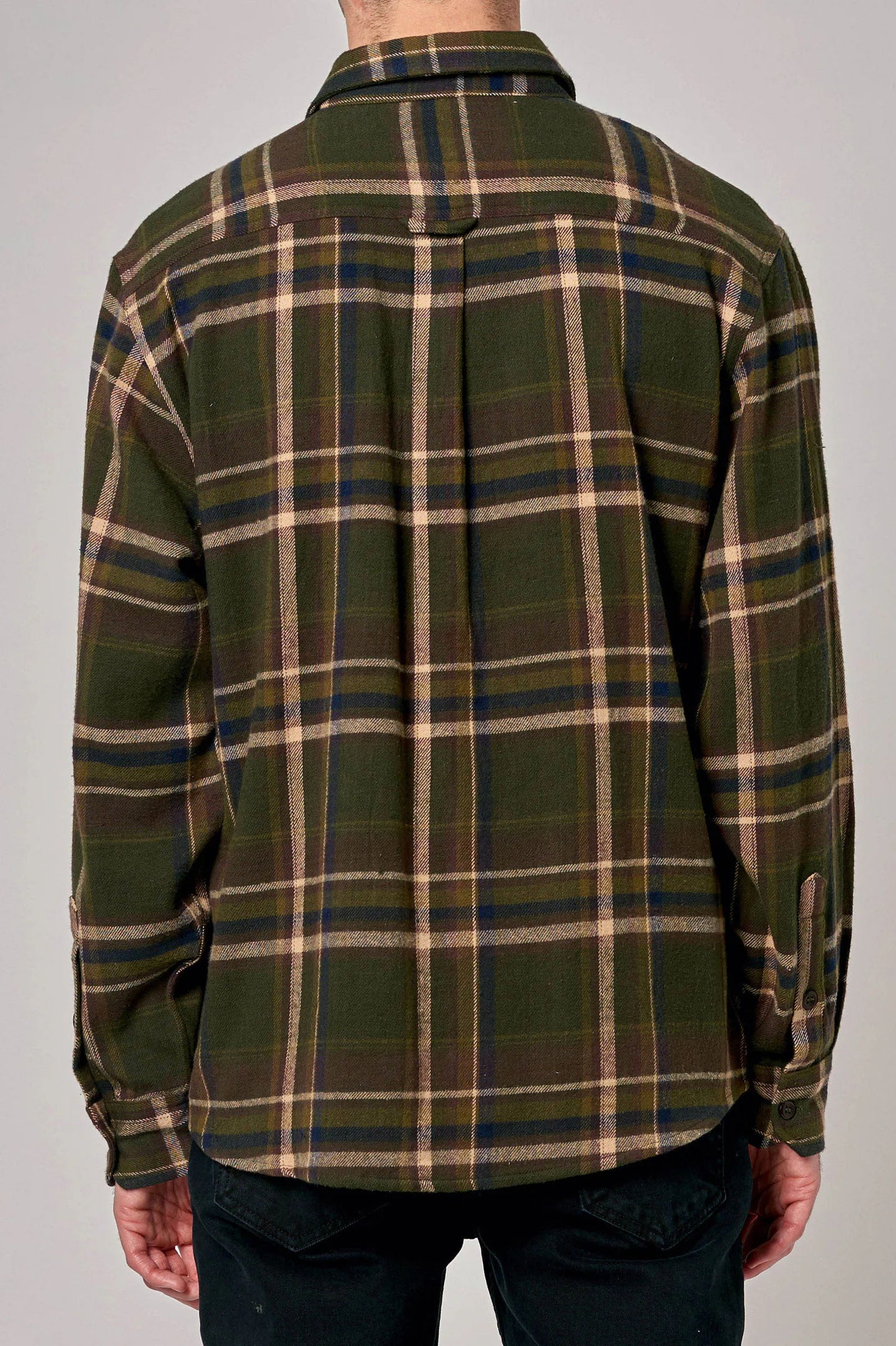 Trailer Check Shirt - Faded Army