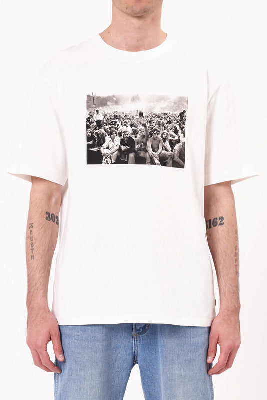 Crowd Tee- White